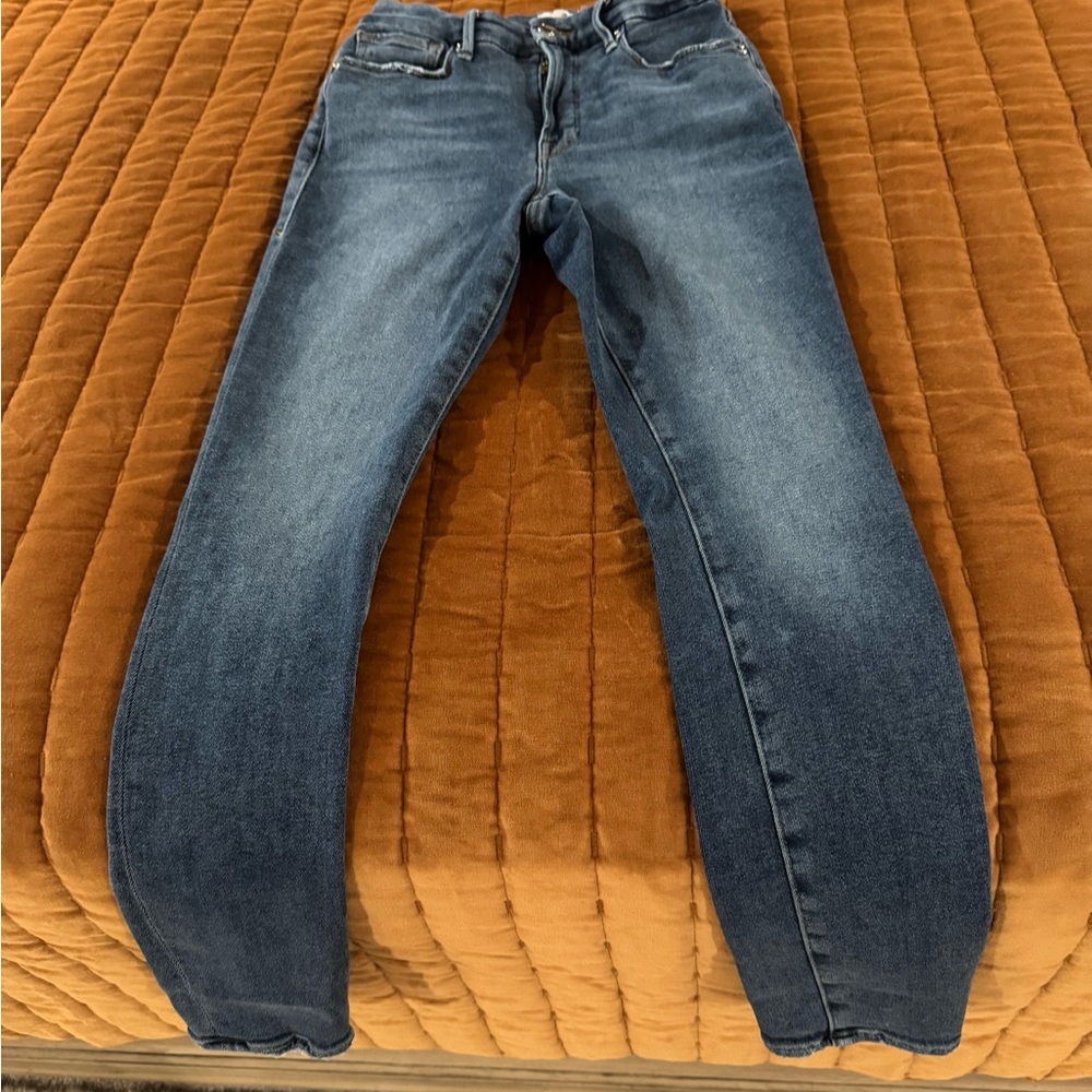 Good American Dark Blue Skinny Jeans
